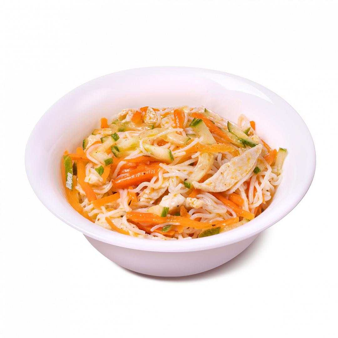 С фунчезой и курицей